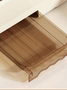 Kitchen Drain Shelf With Cover, Dish Storage Box For Bowls, Plates, Chopsticks, Utensils, Household Organizer Rack - Multicolor - View 6