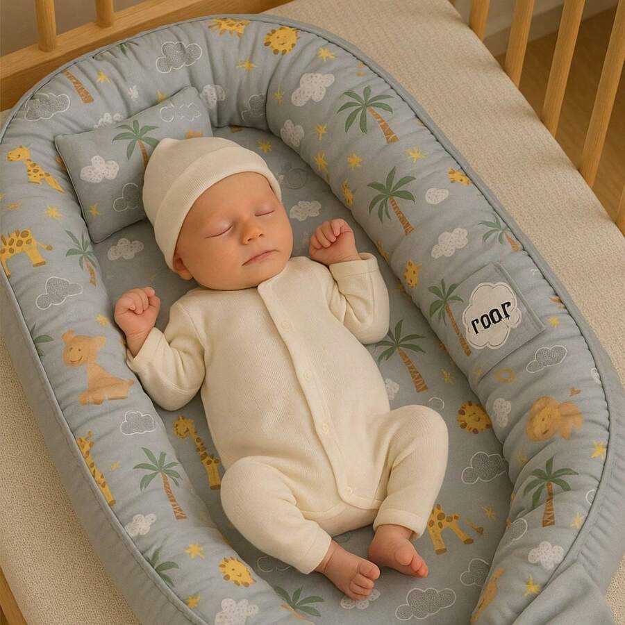 Phụ kiện giường ngủ cho trẻ em và em bé - Xám - Xem 1