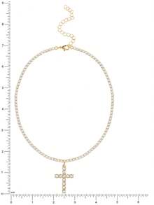Jessica Simpson Gold Tone Crystal CZ Cross Necklace Stitch Stich Stitch Stuff Silver Jewelry Set Silver Jewelry Jewelry Sets For Women   Items Bracelets Bracelets Jewelry Pink Jewelry Set Boys Boys Necklace Kids Jewelry Pearl Jewelry Set Kids Jewelry Kids Jewelry Set Necklaces For Women Jewelry Sets For Women Necklace And Earring Set Necklace And Earring Set Necklace And Earring Set Pink Necklace 4th Of July 4th Of July Girls Cherry Necklace Set Kids Jewelry Conjunto De Niña - 1 - View 4