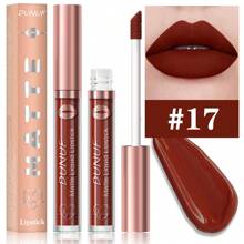 DUNUF 1 Pcs Long-Lasting Lip Gloss Waterproof Liquid Lipstick Set ...