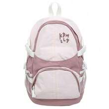 女性用アウトドアバックパック、新しい日本のスタイル、オールマッチスクールバッグ、大容量旅行バックパック、男子大学生向け軽量登山バックパック ナップサック - ブラック - チェックする 4