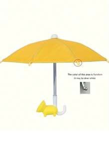 2 pièces/set Parasol de téléphone portable pour ombrage, parasol de téléphone portable de protection UV - support universel réglable mignon avec ventouse cochon, pare-soleil de téléphone portable anti-éblouissement extérieur, support anti-éblouissement extérieur, accessoires de voyage