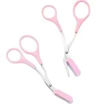 5/4/3/2/1pc Upgraded Unisex Eyebrow Trimmer & Grooming Comb Set, Stronger, Sharper, New Version Eyebrow Scissors & Brush For Women And Men, Perfect Eyebrow Grooming Tool, Better Length Control, Trimming Brows, Household Beauty Tool, Scissors & Mini Comb