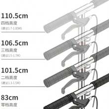 成人滑板车，大轮子，可折叠，适合青少年和年轻人 - 白色 - 查看 5