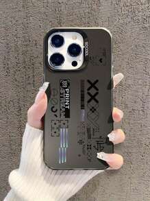 Fashionable Energetic Clear Black TPU Shockproof Protective Phone Case Compatible With IPhone 7/8/X/Xs/XR/XS Max/11/12/13/14/15/16 Pro Max