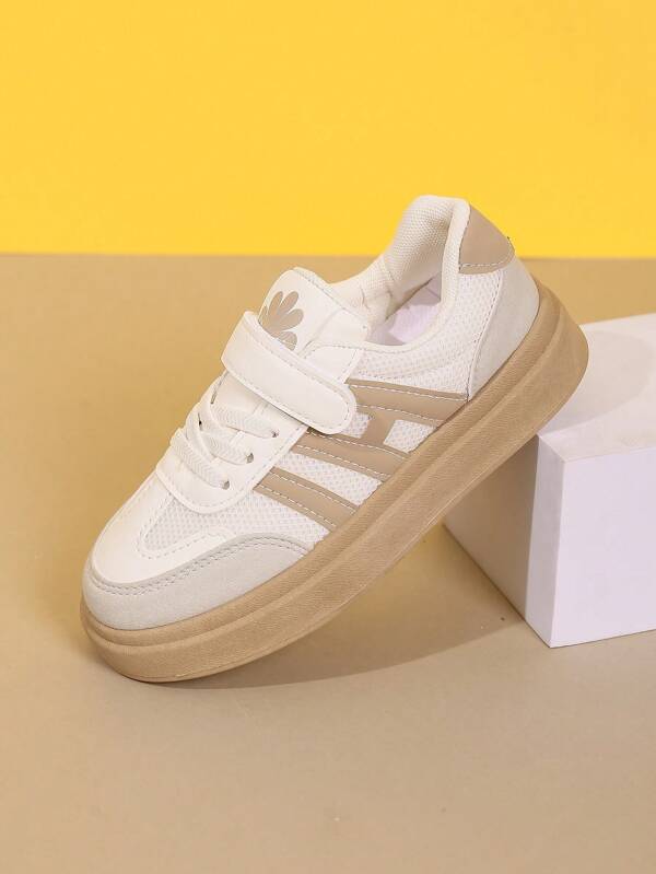 1 Pair New Mesh Breathable Casual Sports Shoes, Suitable For Teenagers, Skateboard Shoes, Outdoor Travel Shoes, Student Shoes For Boys And Girls, Suitable For All Seasons