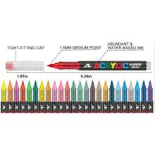 Set Of 60 Acrylic Paint Pens - Vibrant, Stackable Colors For Rock, Wood, Plastic And Fabric Art - Ideal For DIY Crafts, Office And School Supplies - Easy To Use School Supplies,Back To School