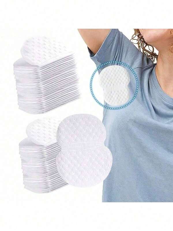 20/50pcs Sports Sweat Patch Ultra-Thin Breathable Invisible Sweat Pads, Unisex Disposable Underarm Pads, Comfortable Odorless Sweat Free Underarm Protection Sweat Pads, Anti Sweatshirt Stickers (4.72*3.54 Inches)