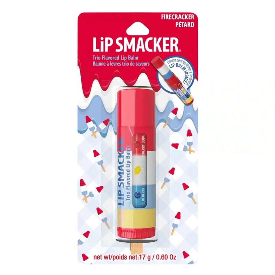 Lip Smacker Biggy Popsicle Lip Balm - Firecracker - 1oz - 1 - View 1