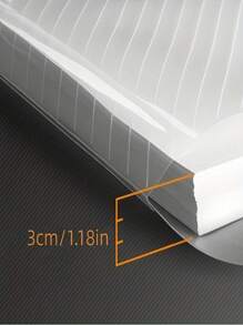 50pcs, Mixed Color + White, Clear A4 File Bag, Button Storage Bag, For Office Organizer And File Bag, Back To School Supplies