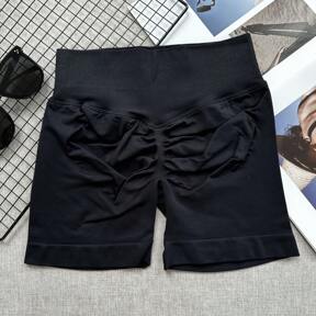 Women's High Waist Seamless Yoga Shorts - Stretchy Butt Lifting, Suitable For Running, Fitness And Outdoor Activities | Fashionable Appearance | Elastic Fabric