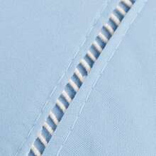 400 Thread Count Bedding Set With Elastic Band, Hotel Standard, All Sizes - Baby Blue - View 8