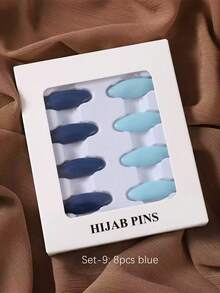 Trâm cài áo chống trượt xuyên biên giới mới, cố định quần áo, khăn quàng cổ, khăn trùm đầu cho nữ, ghim cài áo cardigan cho váy - Hộp quà tặng - Xem 15