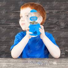 GRUPO CARNAVALLIA Toy In The Shape Of A Mini Gumball Bubble Gum Dispenser Machine Piggy Bank - Blue - View 8