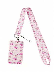 1 Set Butterfly Pattern Card Clips, Colorful Bowknot Student Card Clamp, 3D Cartoon Sewing Card Clips, Cartoon Projection Card Clips, Meal/Transit Card Holders, ID Card Protectors, Campus Card Holders School Supplies,Back To School - Multicolor - View 14