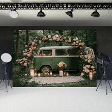 Valentine's Day Photographic Panel Fabric Backdrop 1.50 X 2.20m - FDNA0028 - 查看 2