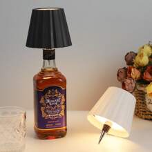 1pc Multi-Colour Dimmable LED Bottle Lamp, Rechargeable Room Decor Light Suitable For Bedroom, Living Room, Bar, Cafe, Restaurant, Camping, Party Atmosphere