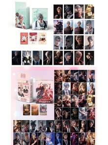 1pc Love And Deep Space Sylus LOMO Cartoon Doujin Peripheral Anime Game Card Role-Playing 57x86mm Card Collection, Card Merchandise Party Gifts, Anime Series, Creative Gifts, Virtual Idol Singer Peripheral, Ornaments, Ornaments Card Collection (Love&Deep Space) The Best Gift For Friends (Character Styles Randomly Sent) - Multicolor - View 6