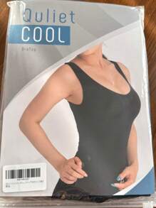 Quliet Bra Top COOL Compression For Women, Innerwear, Bra Top, Tank Top, Camisole, Bra Cami, Non-Wired, Padded, Cupped, Bust Up, Diet, Waist Tightening, Slouching Correction, Shapewear, Compression, Yoga, Innerwear
