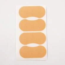 1pc Foam Anti-Friction Heel Pad, Yellow Cushioned Toe Protector For High Heels, Waterproof & Breathable For Sports