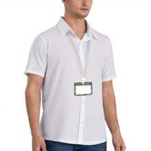 1 Stück beidseitig bedruckter Foto-Ausweishalter mit Lanyard, langanhaltend, wasserdicht, aus stabilem ABS-Material, geeignet für Paare, Krankenschwestern, Lehrer, Studenten, Büropersonal, medizinisches Personal - ideales Urlaubsgeschenk