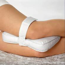 1pc Ergonomic Knee Pillow| Adjustable Strap & Washable Cover - Side Sleeper Support For Pregnancy/Office ,Lightweight Design