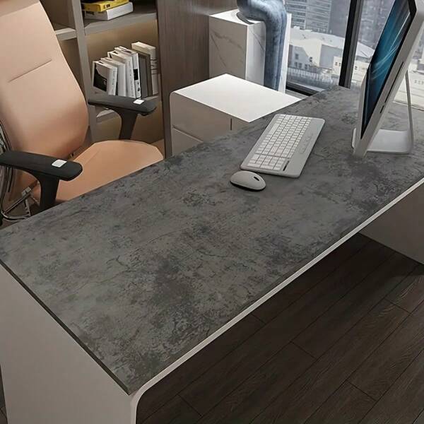 1 Roll Industrial Style Dark Grey Cracked Pattern Removable Wallpaper, Suitable For Bedroom, Living Room Accent Wall, Desk, Outdoor Garden Renovation Room Decor Home Decor Wall Decor Bathroom Bathroom Decor Wall Paper Wallpapers Kitchen