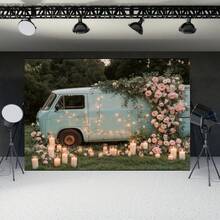 Valentine's Day Photographic Panel Fabric Backdrop 1.50 X 2.20m - FDNA0030 - 查看 2
