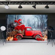 Valentine's Day Photographic Panel Fabric Backdrop 1.50 X 2.20m - FDNA0034 - 查看 2