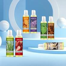 KOURUILIFE Carrier Oil, 100% Pure Essential Oils, Lavender Oil, Vanilla Oil, Sweet Orange Oil, Patchouli Oil, Strawberry Oil, Cinnamon Oil, Lemongrass Oil, Body Massage Oil,Natural Body Oil Moisturizing Skin Care Oil Cold Pressed Base Oil 118ML - Multicolor - View 2