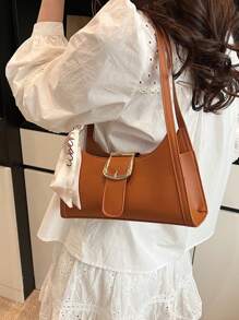Bolso baguette versátil con un solo hombro, estilo elegante 2025, nuevo