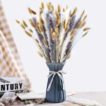90 Pampas Grass Bouquets - Suitable For Weddings, Home Decor, Parties, Seasonal Celebrations And Vase Fillings, Percy Style Garden Decoration, Country Center Ornaments, Natural Textures - Without Containers