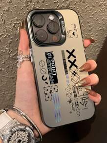 Fashionable Energetic Clear Black TPU Shockproof Protective Phone Case Compatible With IPhone 7/8/X/Xs/XR/XS Max/11/12/13/14/15/16 Pro Max
