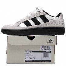 Adidas Zapatillas deportivas casuales unisex, zapatos deportivos de tenis de moda para hombre, zapatos casuales para parejas, zapatos de skate retro - Gris/Blanco - Ver 9