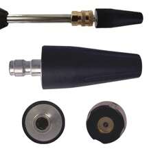 2600 PSI Lotus Shaped High Pressure Washer Spray Nozzle, Rotating Lotus Spray Head For Floor Cleaning, Garden & Household Use