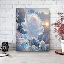 1 件 5D DIY 钻石画套件，包含精美钻石和工具套装，无框架，多种尺寸可选 - 适用于家居墙壁装饰，理想的节日礼物 - 彩色 - 查看 11