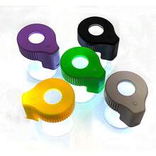 New Led TransParent Glass Seal Storage Jar, Light- Magnifying Glass Ornamental Bottle (Green) - Green - View 7