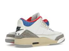 Air Jordan 3 Retro 'Seoul 2.0' White Black Sport-Royal Challenge-Red Pale-Vanilla College-Grey Sneakers Men IB1482-100 - 彩色 - 查看 4