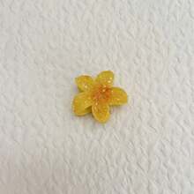 1pc Ombre Rhinestone Purple Lily Flower Gradient Hair Claw Accessory Fashion Hair Accessories Flower Claw Clips Casual Hair Claw Fall Winter Hair Clip For Vacation Outfits Woman