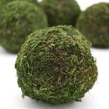 Usmola Moss Balls, Decorative Balls Centerpiece Bowls Vase Filler, Home Party Decor (3.5 Inches - Set Of 6-), Large - Large - View 11