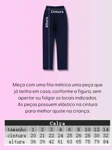 Legging infantil em malha térmica flanelada, quentinha e confortável. cores preto, marinho e bordô