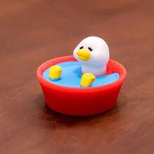 حصائل الأوردة المختلفة1/5/25 قطعة، تماثيل أطفال البط الجميلة للزينة ،تمثال حيوانات جميلة لبساتين FairyDIY الصغيرة ، زينة المناظر الطبيعية المائية، زينة النباتات في أواني، هدية عيد ميلاد مثالية، أعطيات الحفل، حشوة أكياس هدايا،زينة المكتب