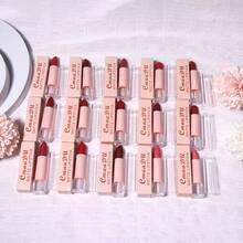 CmaaDU 1pcs Matte Lipstick Is Easy To Apply, Long-Lasting Lip Gloss Is Waterproof, Sweat-Proof, Does Not Stick To Glasses, And Does Not Fade. It Is The Best Choice For Lip Makeup And A Beautiful Gift - Multicolor - View 10