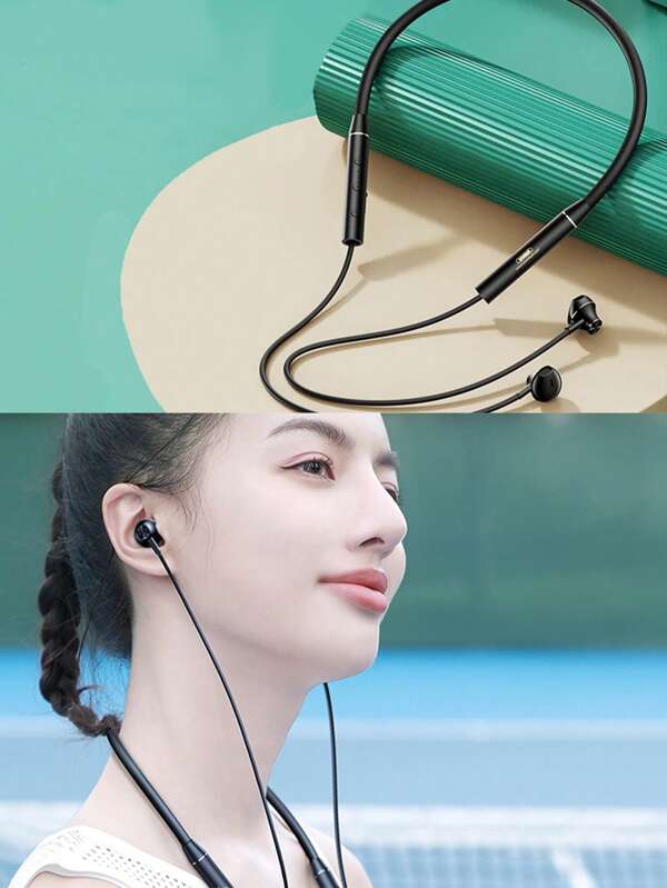 REMAX Remax Sport Earphones Wireless, Neckband Headphone, Bluetooth, For Sport, Running, Workout, Driver, Black/White