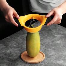Mango Werkzeug, multifunktionaler Frucht-Spalter, Mango-Trenner, Schäler, Entsteiner