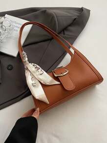 Bolso baguette versátil con un solo hombro, estilo elegante 2025, nuevo