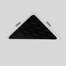 4 件装地毯垫防滑胶带，可重复使用无损胶带，可水洗纳米胶双面胶带，地毯固定防止移动和卷曲，家居装饰必备 - 黑色 - 查看 15