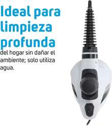 Limpiador a Vapor Supercaliente: 1150W, 9 Accesorios, Blanca, Desinfecta al Instante - 1 - Ver 3