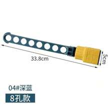 Telescopic Clothes Drying Racks - 青 - チェックする 3