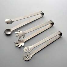 4/3/2/1 Piece(S) Stainless Steel Kitchen Tongs, Multi-Purpose Vegetable, Meat, Bread, Cooking, Barbecue Clips Suitable For Party, Buffet